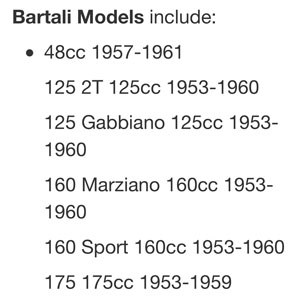 BArtali Models